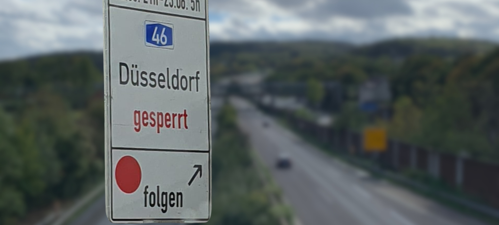 Vollsperrung der A46