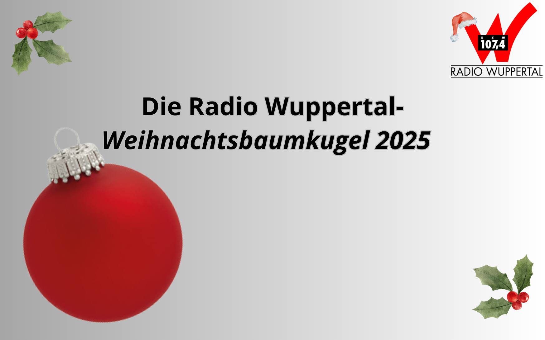 Die Weihnachtsbaumkugel 2025