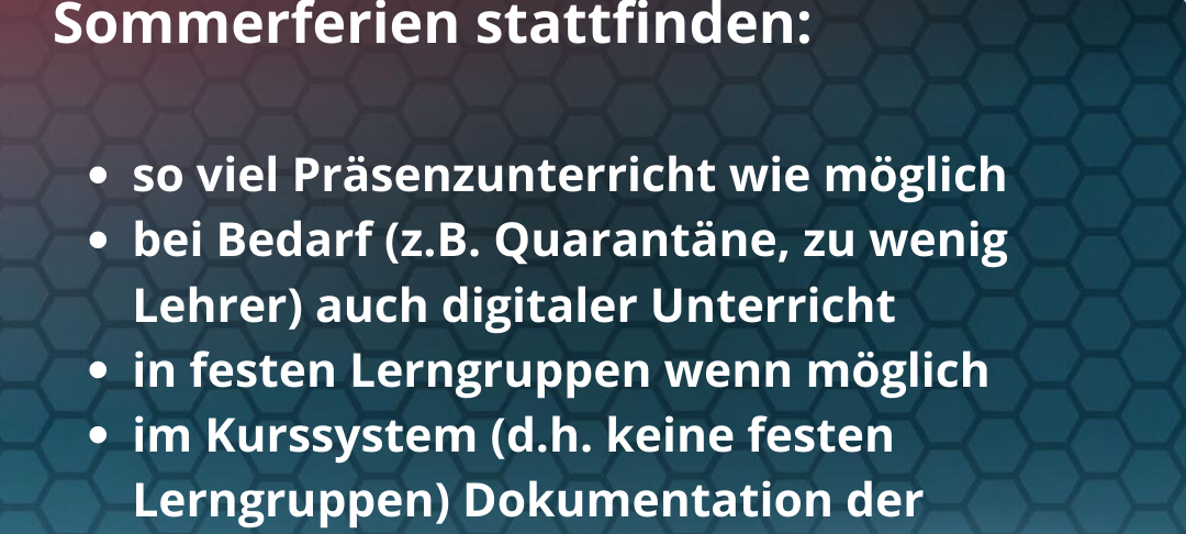 Wird in der Schule wieder alles normal?